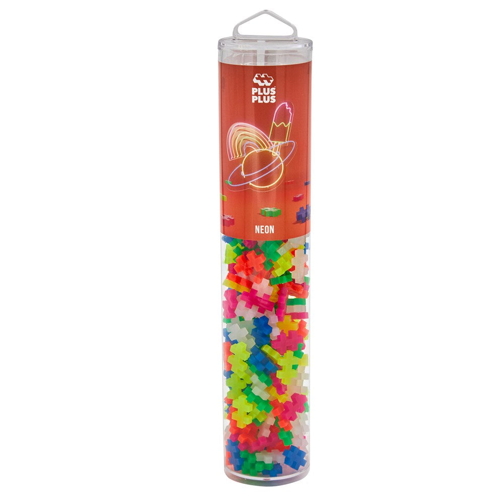 Plus-Plus - Neon mix - 240 pcs Tube
