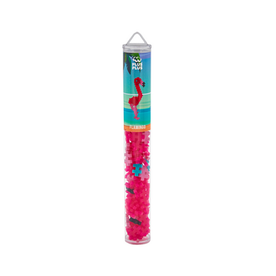 Plus-Plus - Flamingo - 100pcs Tube - view 2