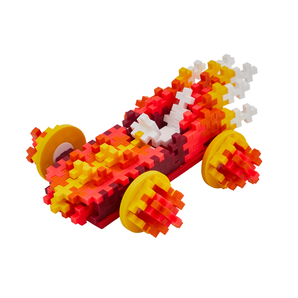 Plus-Plus - Color Cars Fire - 200pcs Tube