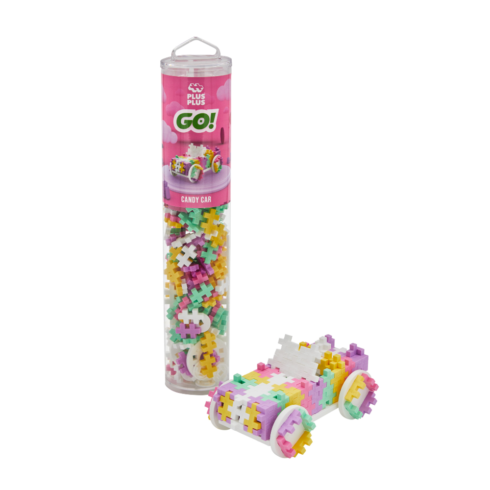 Plus-Plus - Color Cars Candy - 200pcs Tube