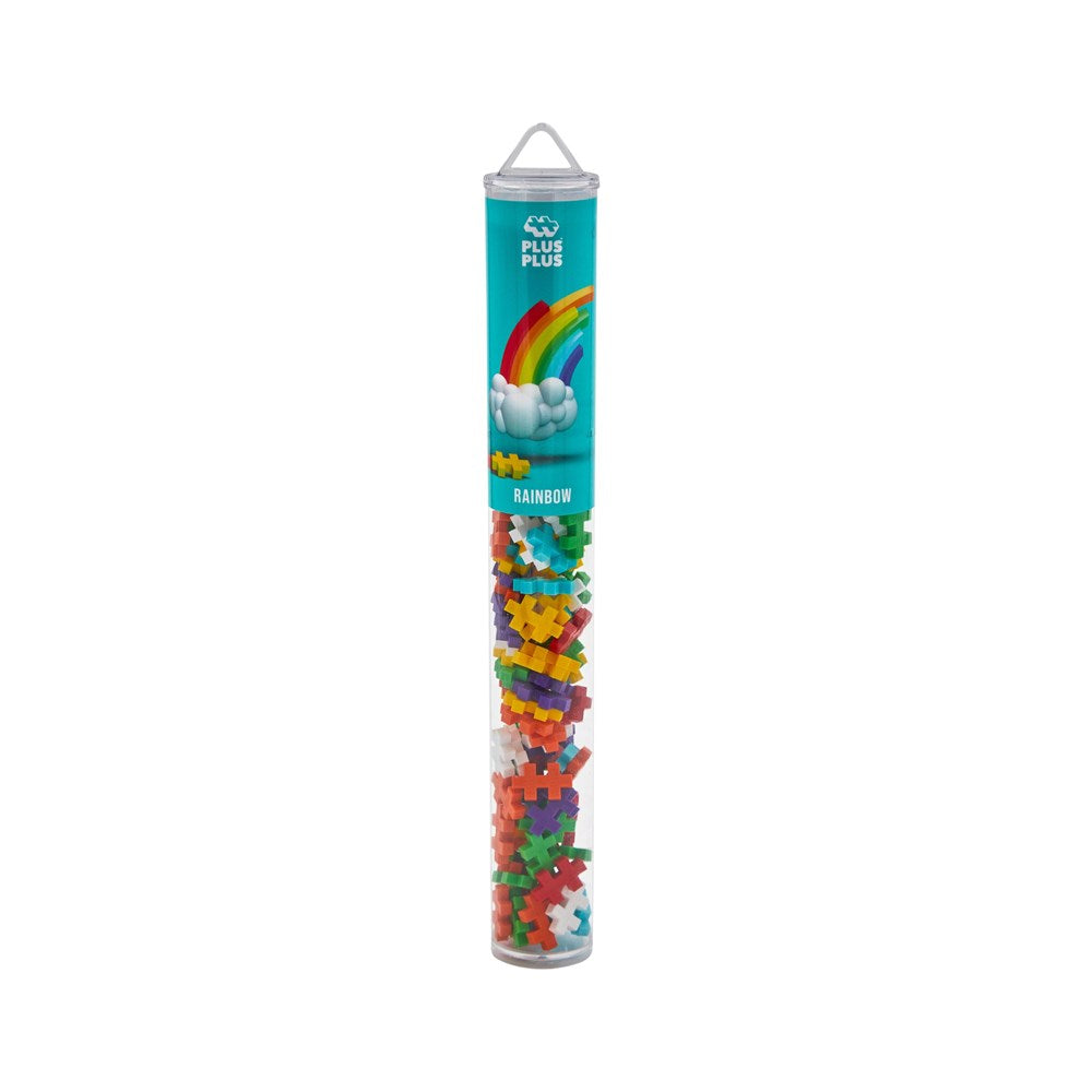 Plus-Plus - Rainbow Color Mix - 100pcs Tube