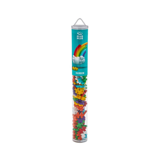 Plus-Plus - Rainbow Color Mix - 100pcs Tube
