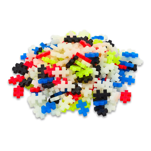 Plus-Plus - Glow in the Dark Mix - 240pcs - view 4