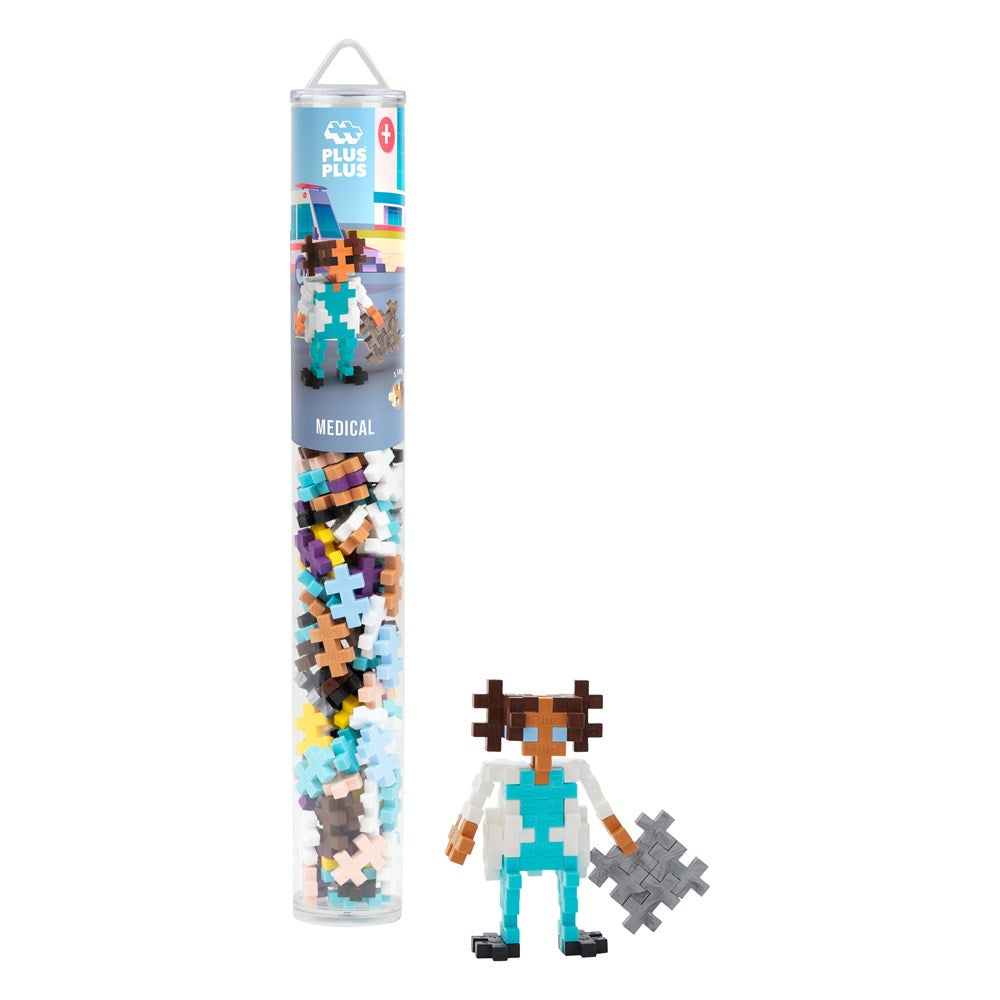 Plus-Plus - Everyday Heroes - Medical 100 pcs tube - view 12