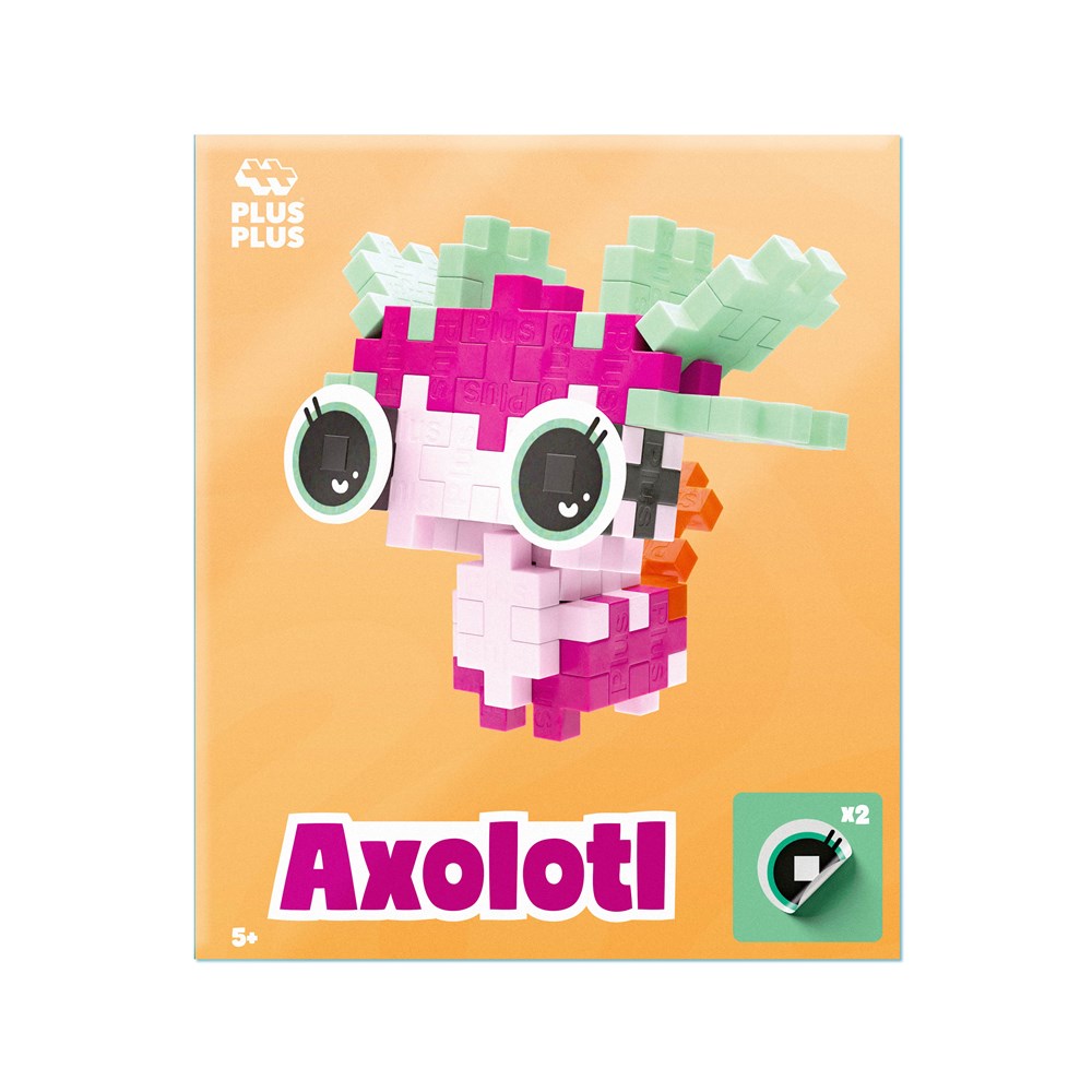 Plus-Plus - Pet Packet - Adoring Axolotl - view 12