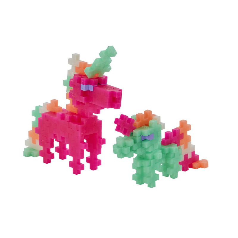 Plus-Plus - Pearl Unicorns - 100pc Tube - view 4