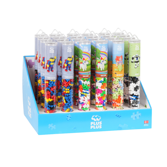 Plus-Plus - Display Pack - Superhero -100 pcs