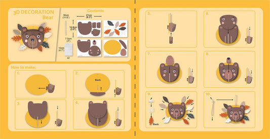 Avenir - 3D Puzzle Bear - view 3