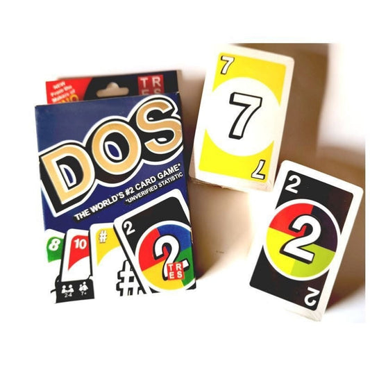 Classic UNO Playing Cards – Assorted – Family Fun for All Ages! - DOS