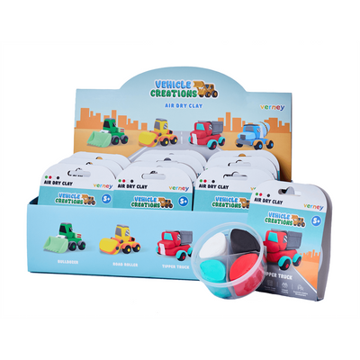 Verney - Air Dry Clay - Vehicles - Bulldozer - view 2