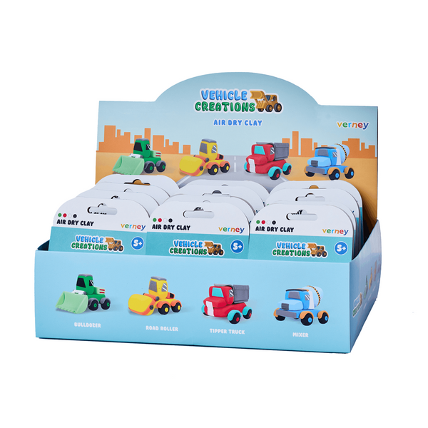 Verney - Air Dry Clay - Vehicles - Road Roller - view 15