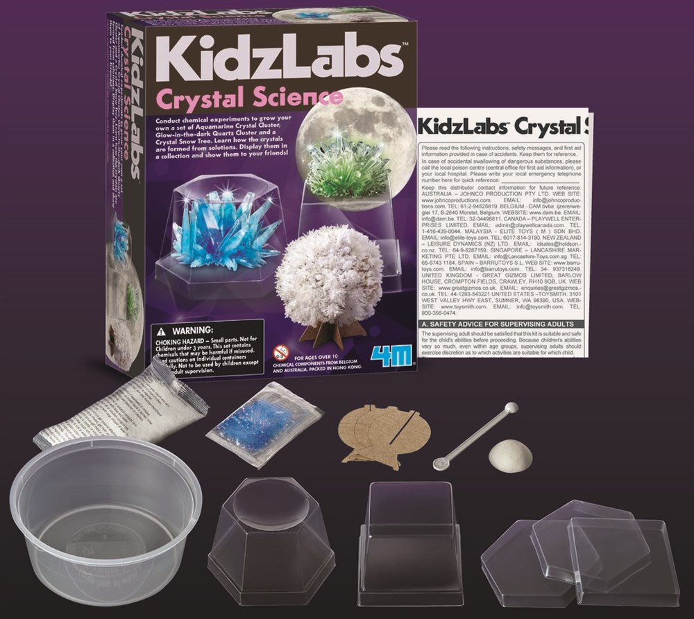 4M - Kidzlab Crystal Science