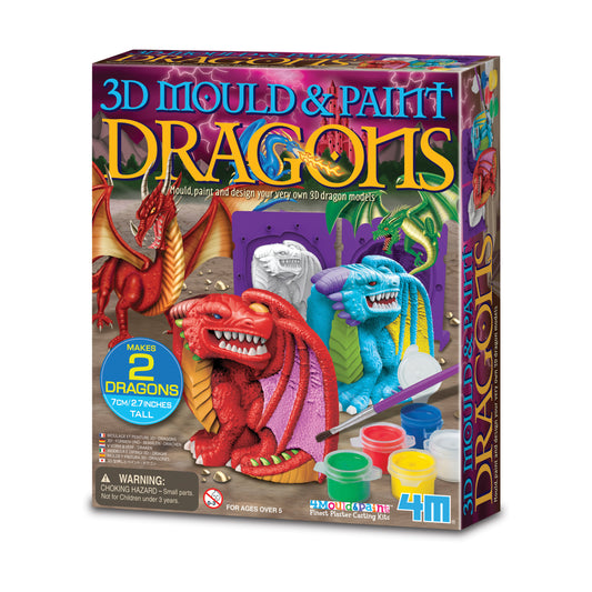 4M - 3D Mould & Paint Dragons