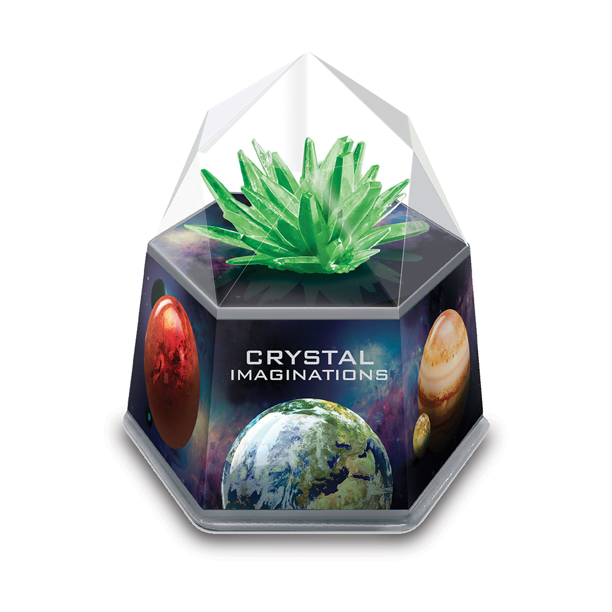 4M - Crystal Growing Kit - Space Gem - Green - view 3
