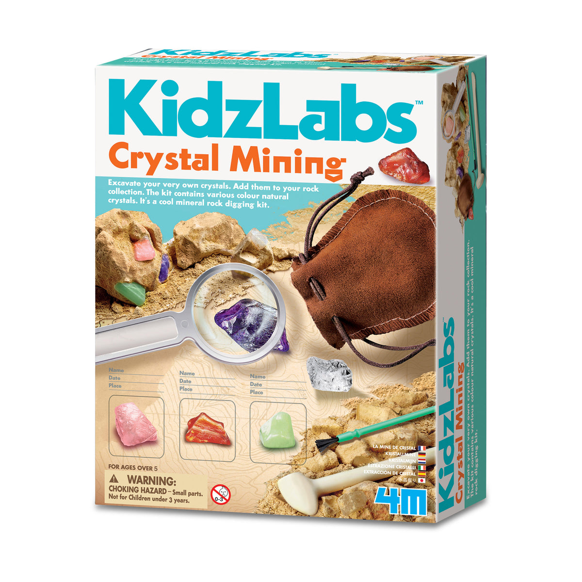 4M - Kidz Lab: Crystal Mining