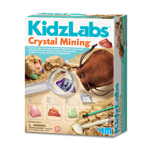 4M - Kidz Lab: Crystal Mining