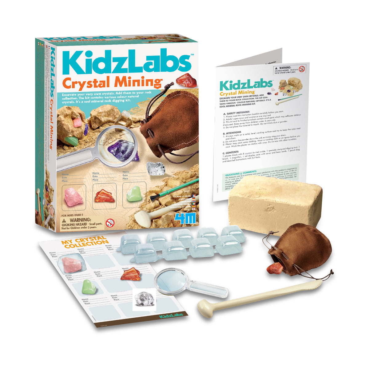 4M - Kidz Lab: Crystal Mining - view 3