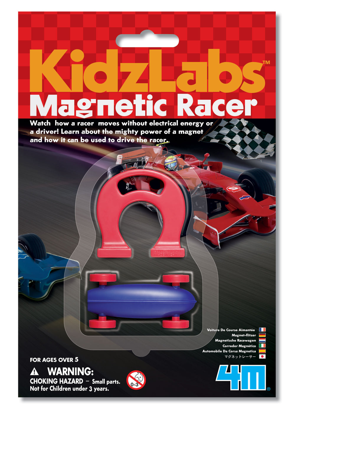4M - KidzLabs - Magnetic Racer - view 2