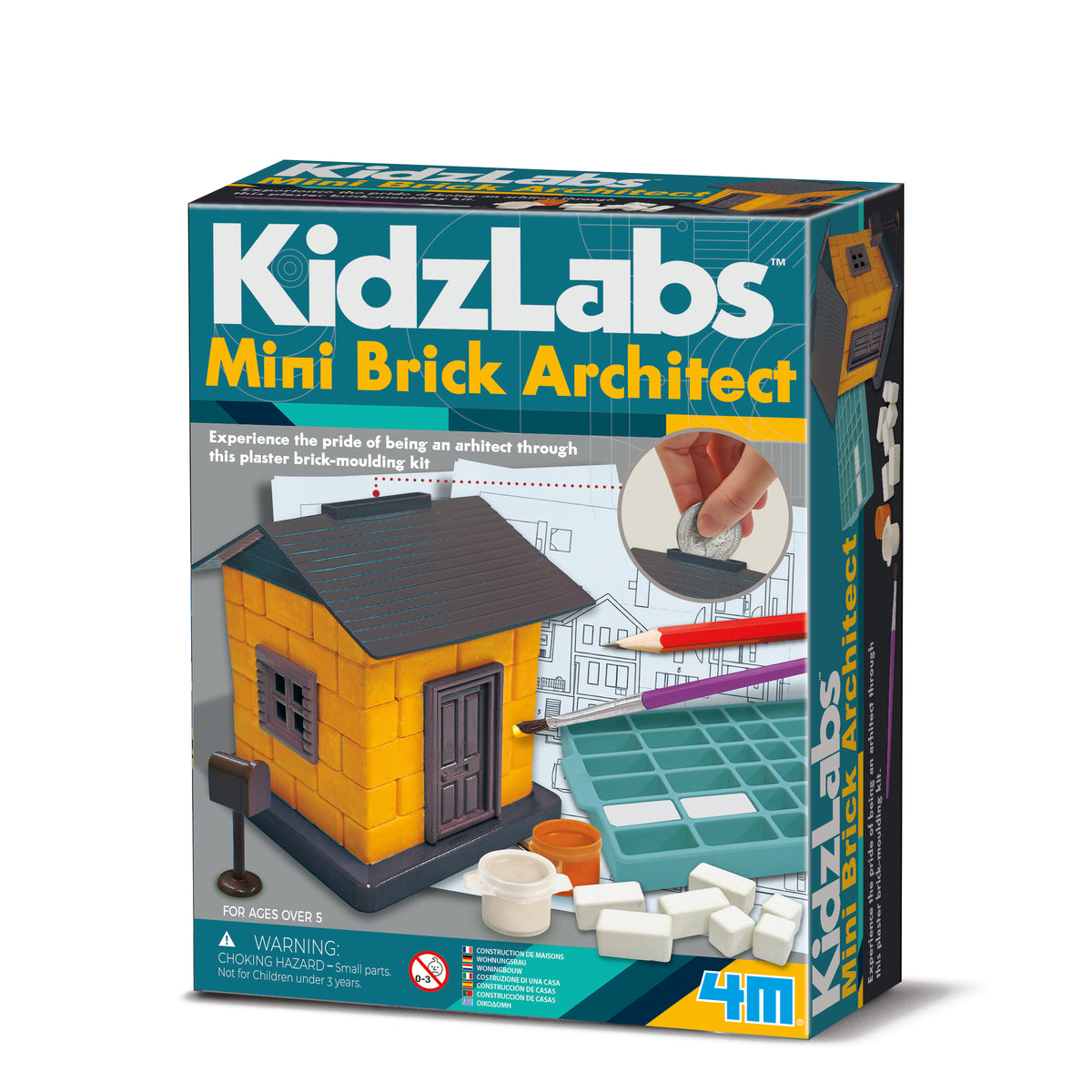 4M - KidzLabs - Mini Brick Architect - view 5