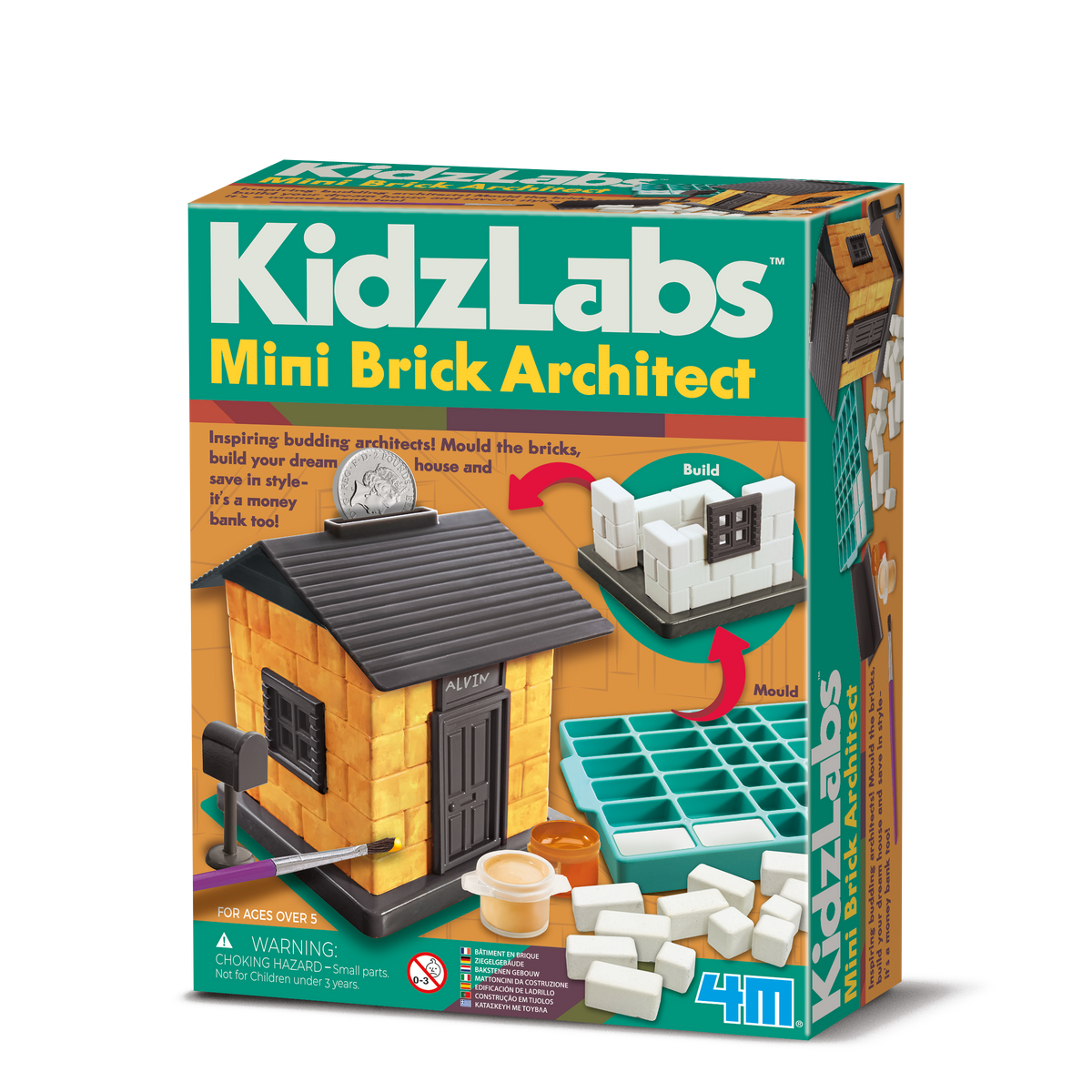4M - KidzLabs - Mini Brick Architect - view 6