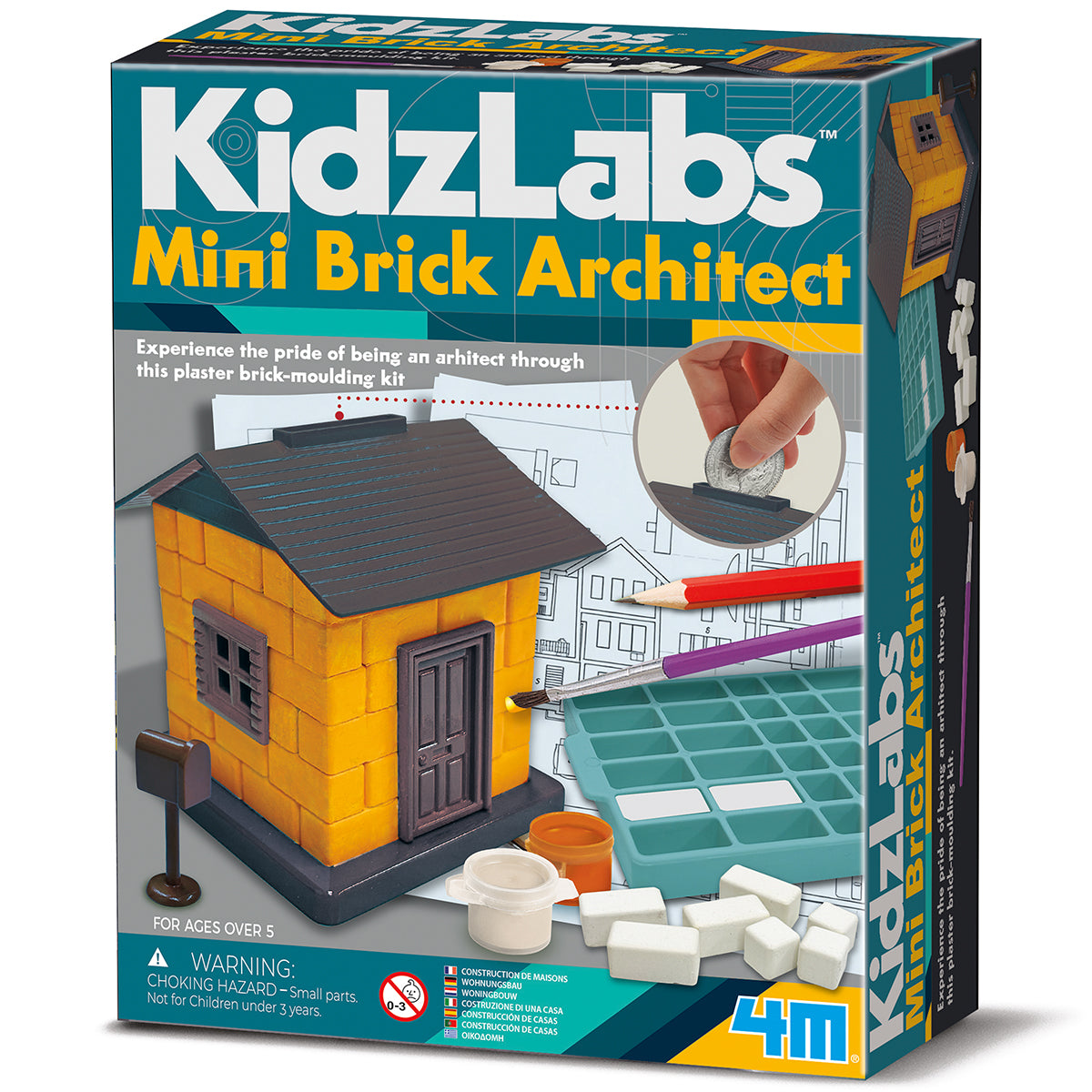 4M - KidzLabs - Mini Brick Architect - view 7