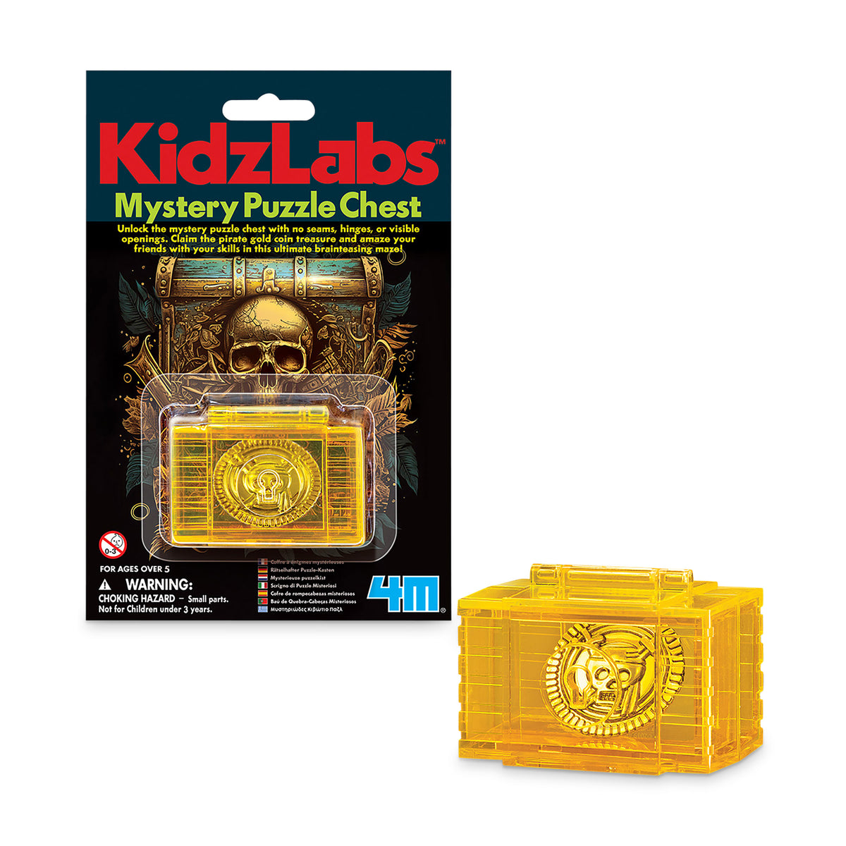 4M - KidzLabs - Mystery Puzzle Chest - view 2
