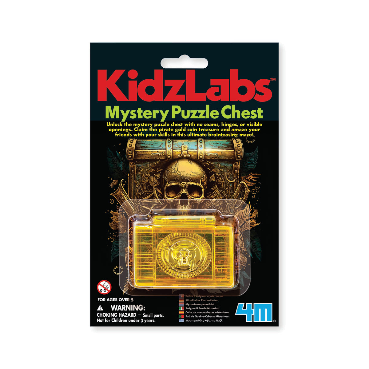 4M - KidzLabs - Mystery Puzzle Chest - view 5