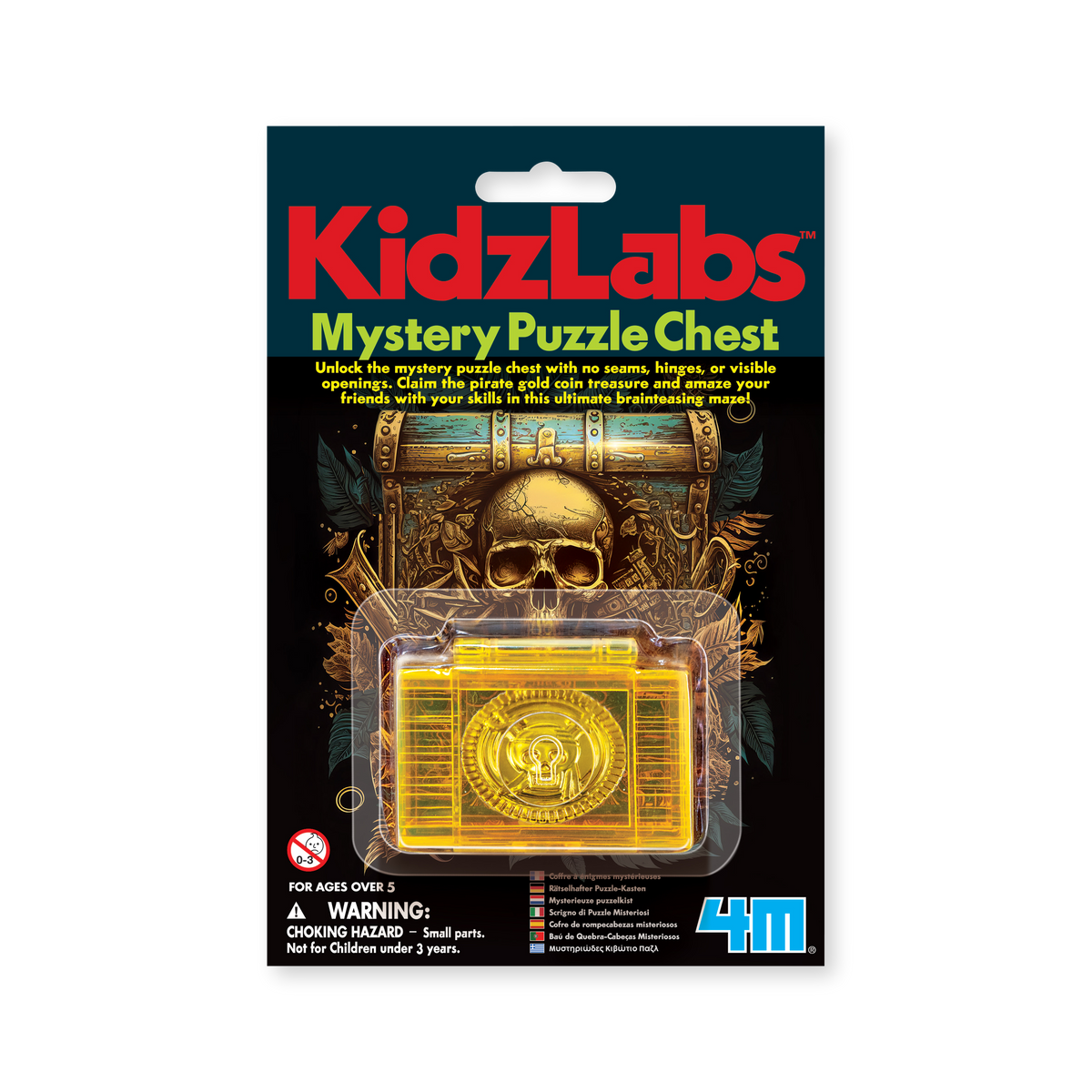 4M - KidzLabs - Mystery Puzzle Chest - view 6