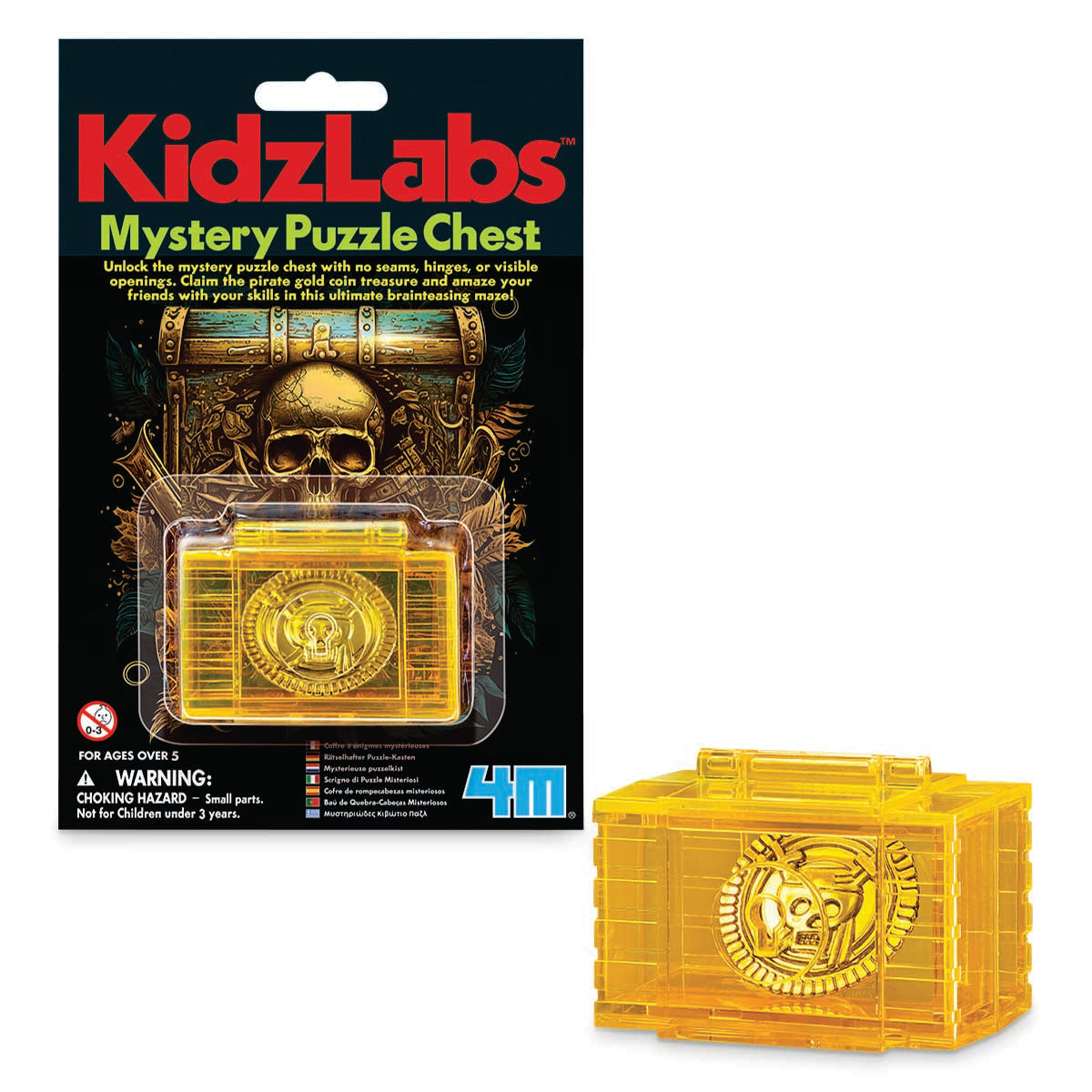 4M - KidzLabs - Mystery Puzzle Chest - view 7