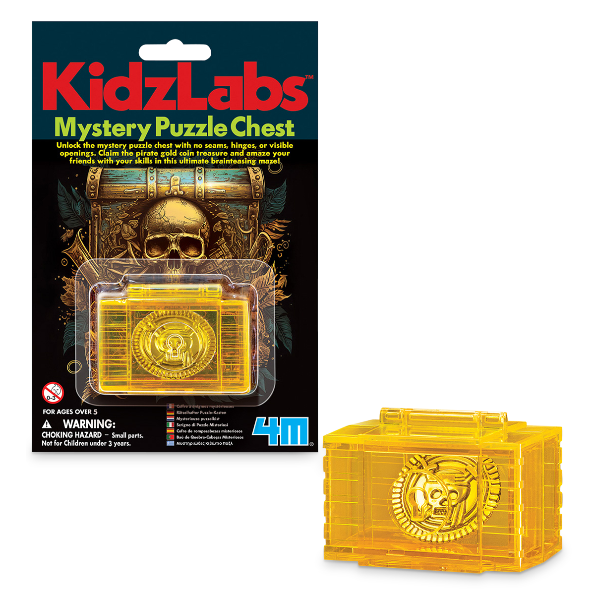 4M - KidzLabs - Mystery Puzzle Chest - view 8