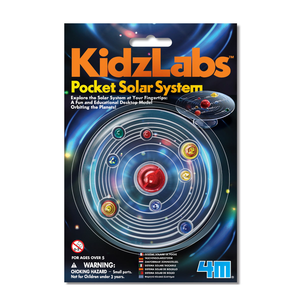 4M - Kidzlabs - Pocket Solar System