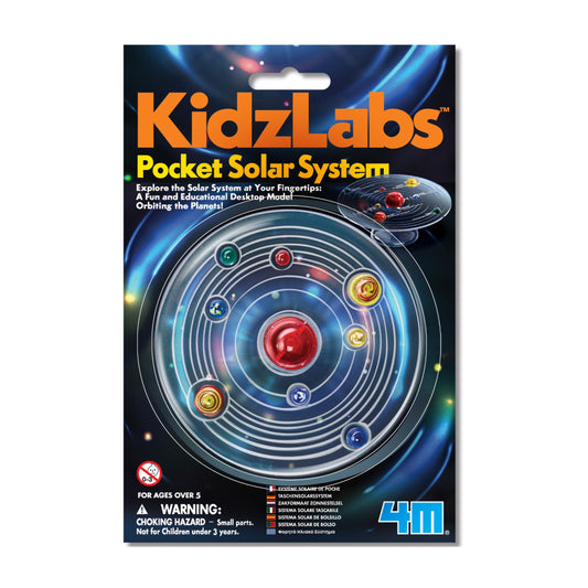 4M - Kidzlabs - Pocket Solar System