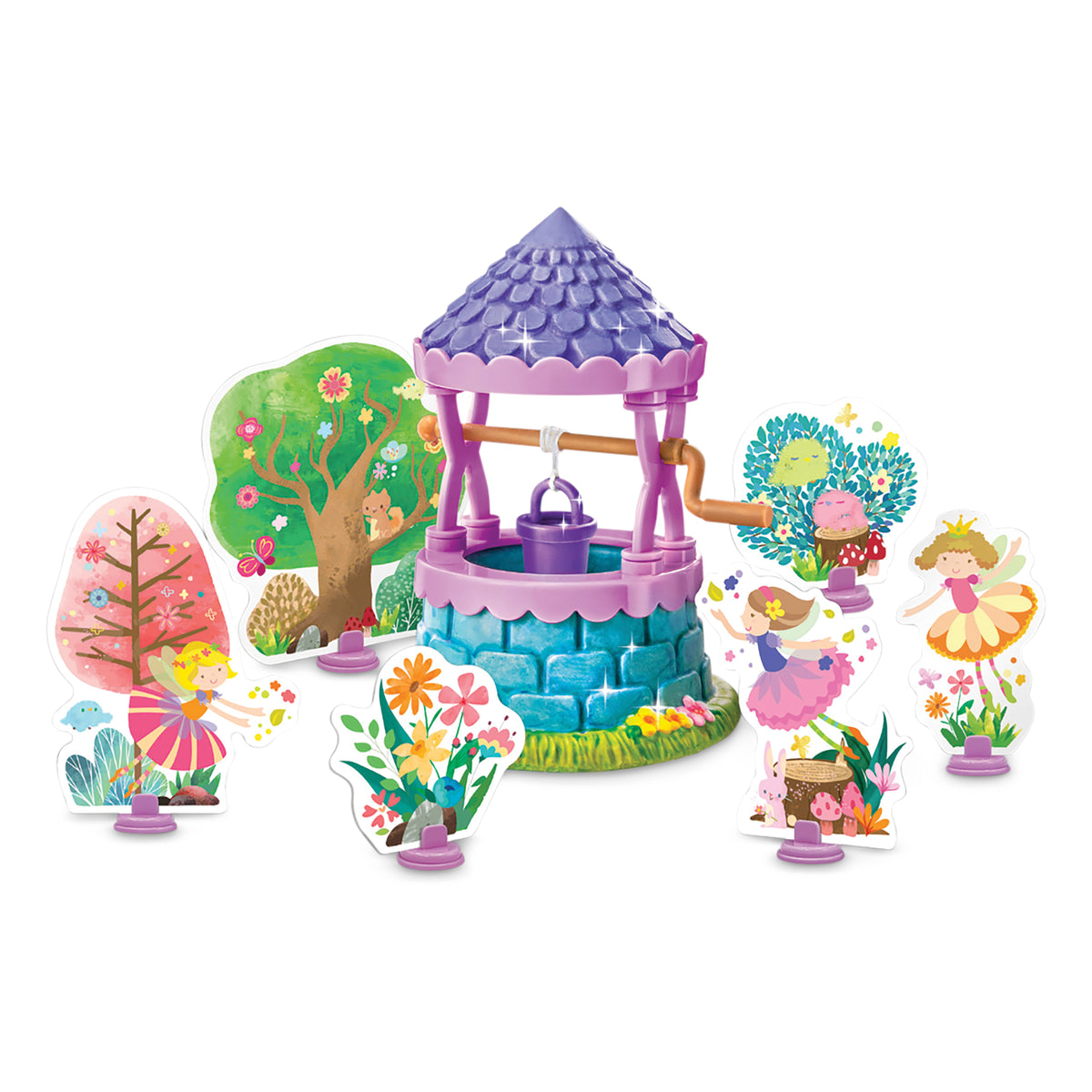4M - KidzMaker - Mould & Paint Fairy Wishing Well - view 2