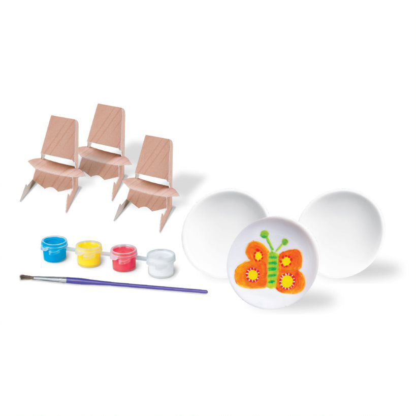 4M - Little Craft - Mini Plates Painting Kit - view 2