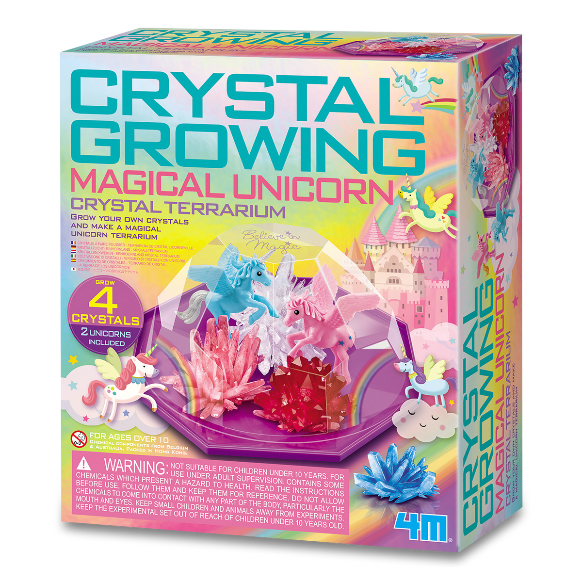 4M - Magical Unicorn Crystal Terrarium - view 2