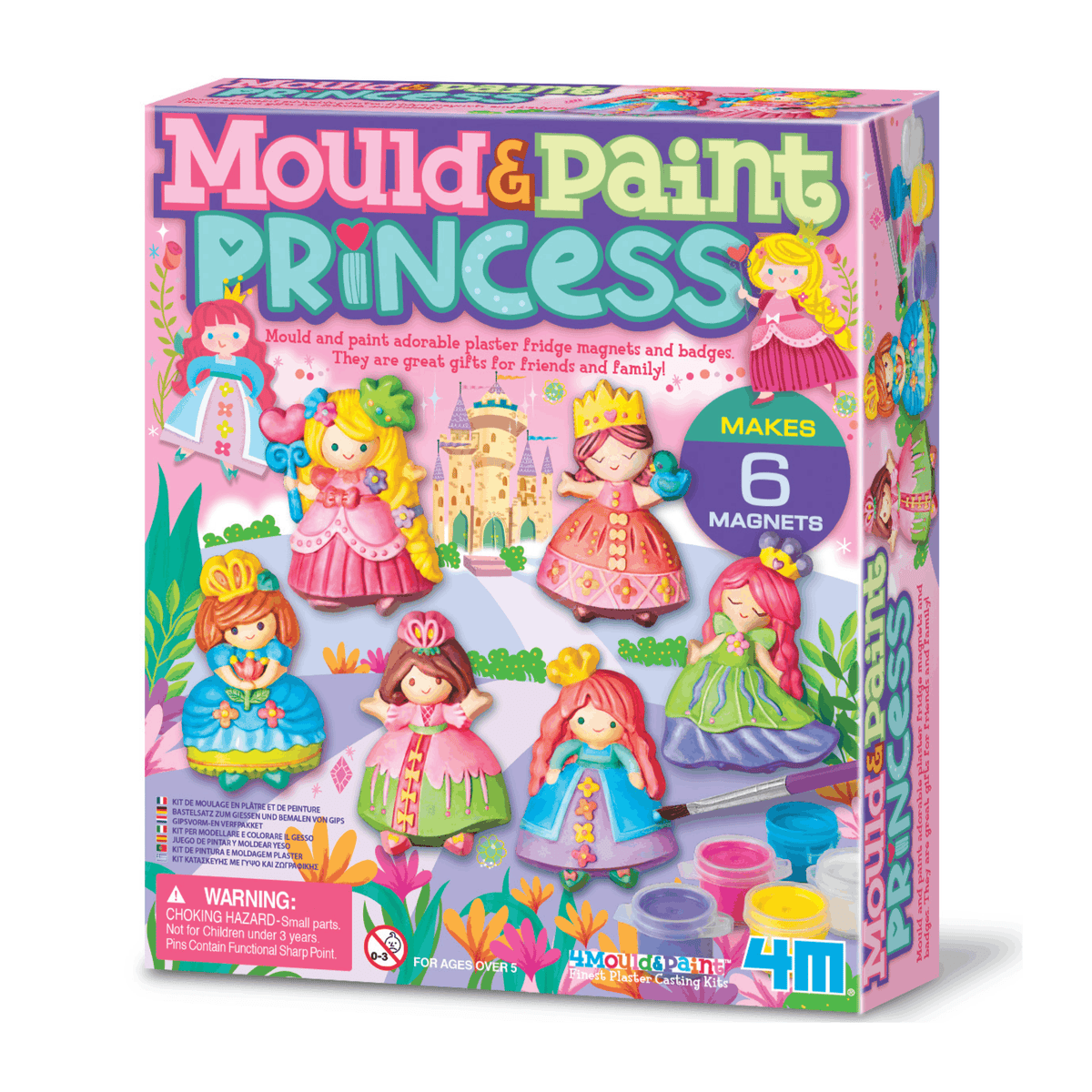 4M - Mould and Paint - Glitter Princess - view 7