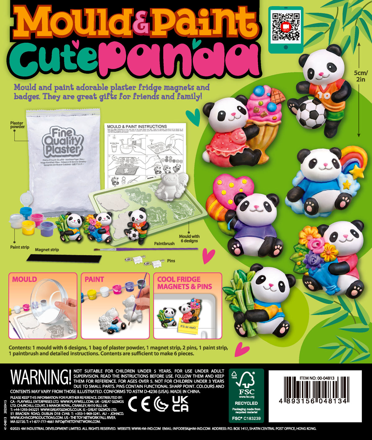 4M - Mould & Paint - Panda - view 6