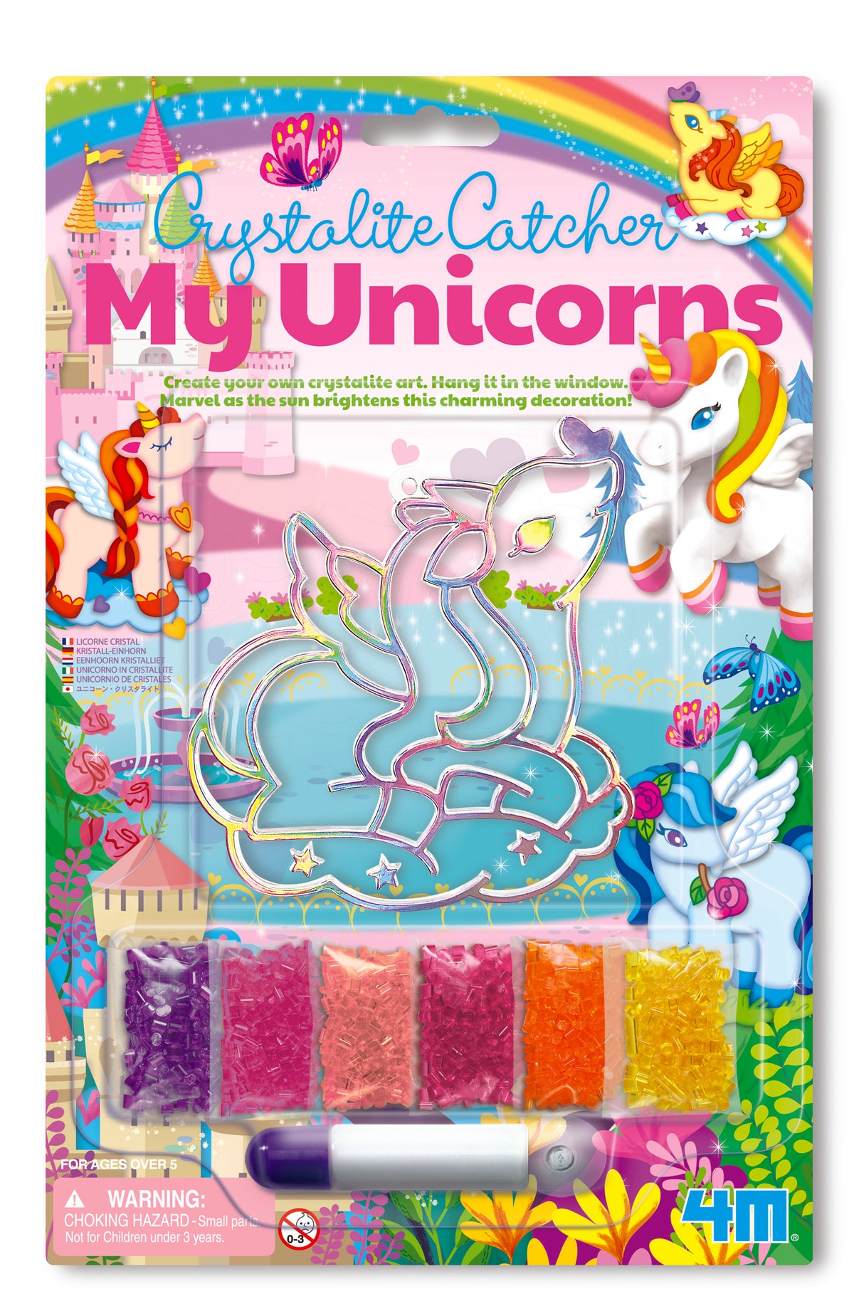 4M - My Unicorn - Crystalite Catcher (4 Assorted) - view 7