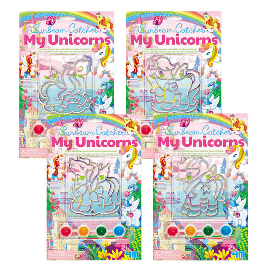 4M - My Unicorn Sunbeam Catcher (4 asst)
