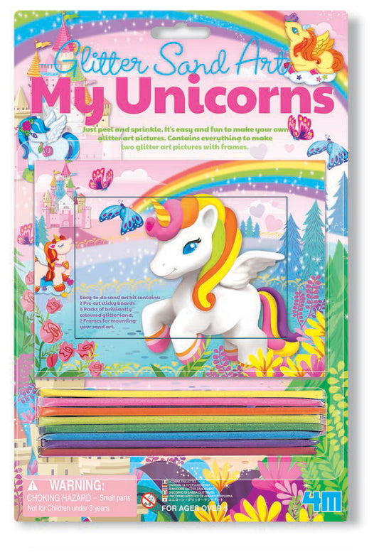 4M - Unicorn Glitter Sand Art