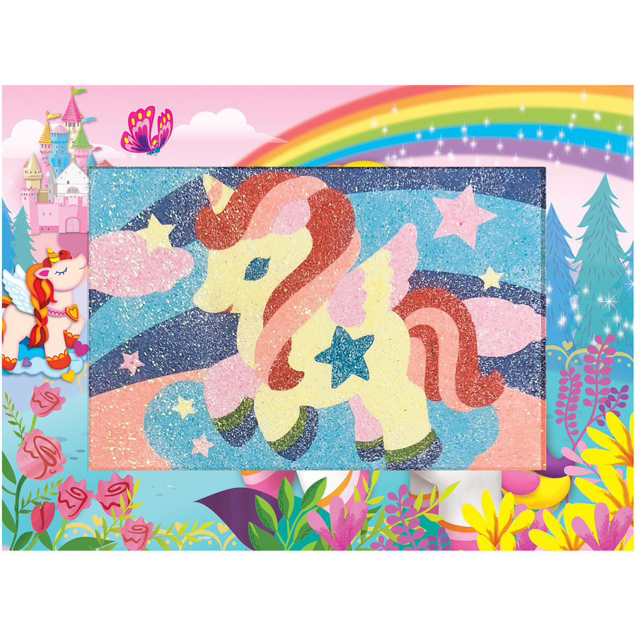 4M - Unicorn Glitter Sand Art - view 2