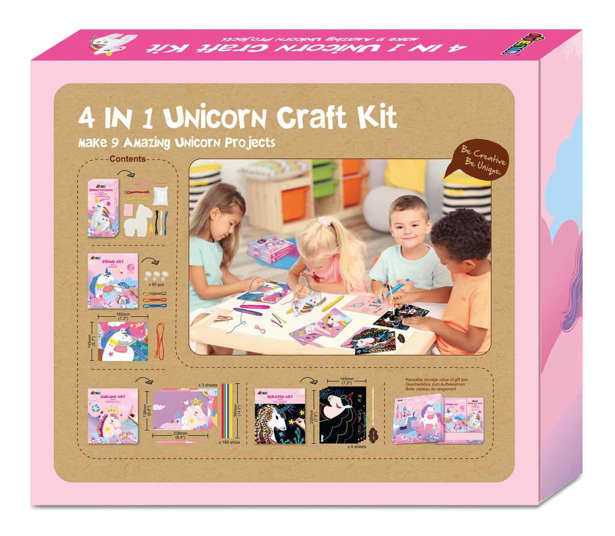 Avenir - 4 in 1 Unicorn Craft Kit - view 5