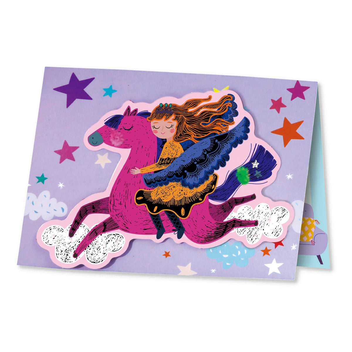 AVENIR - Scratch Greeting Card - Princess - view 3
