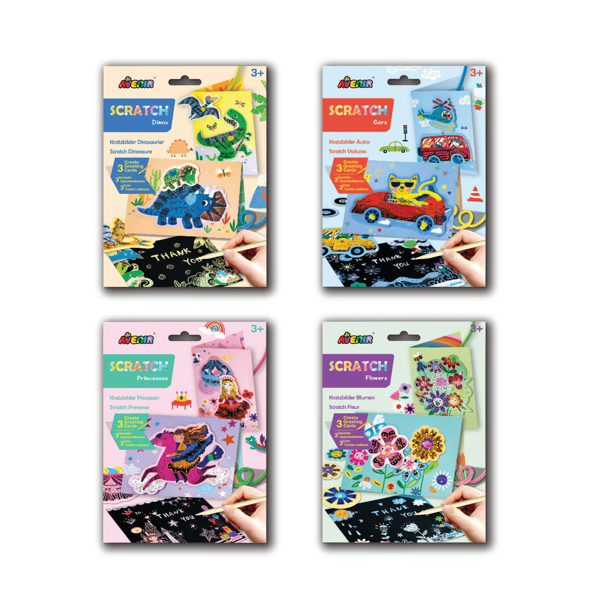 AVENIR - Scratch Greeting Card - Princess - view 5