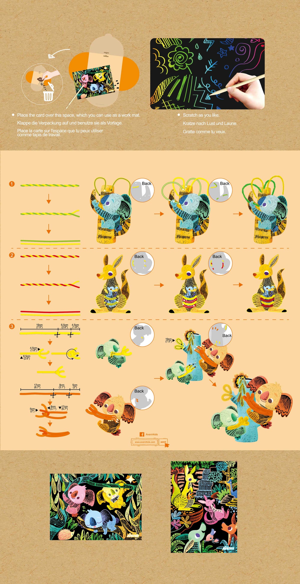 Avenir - Scratch - Koalas & Kangaroos - view 3