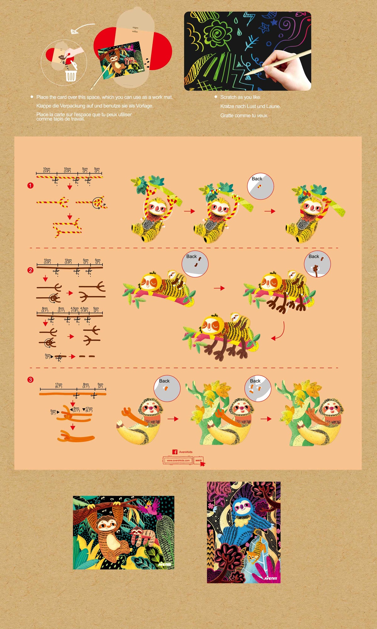 Avenir - Scratch - Sloths - view 3