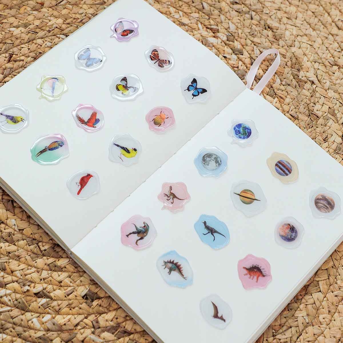 Avenir - Sealing Wax Stickers 10 pack - Dinosaur - view 2
