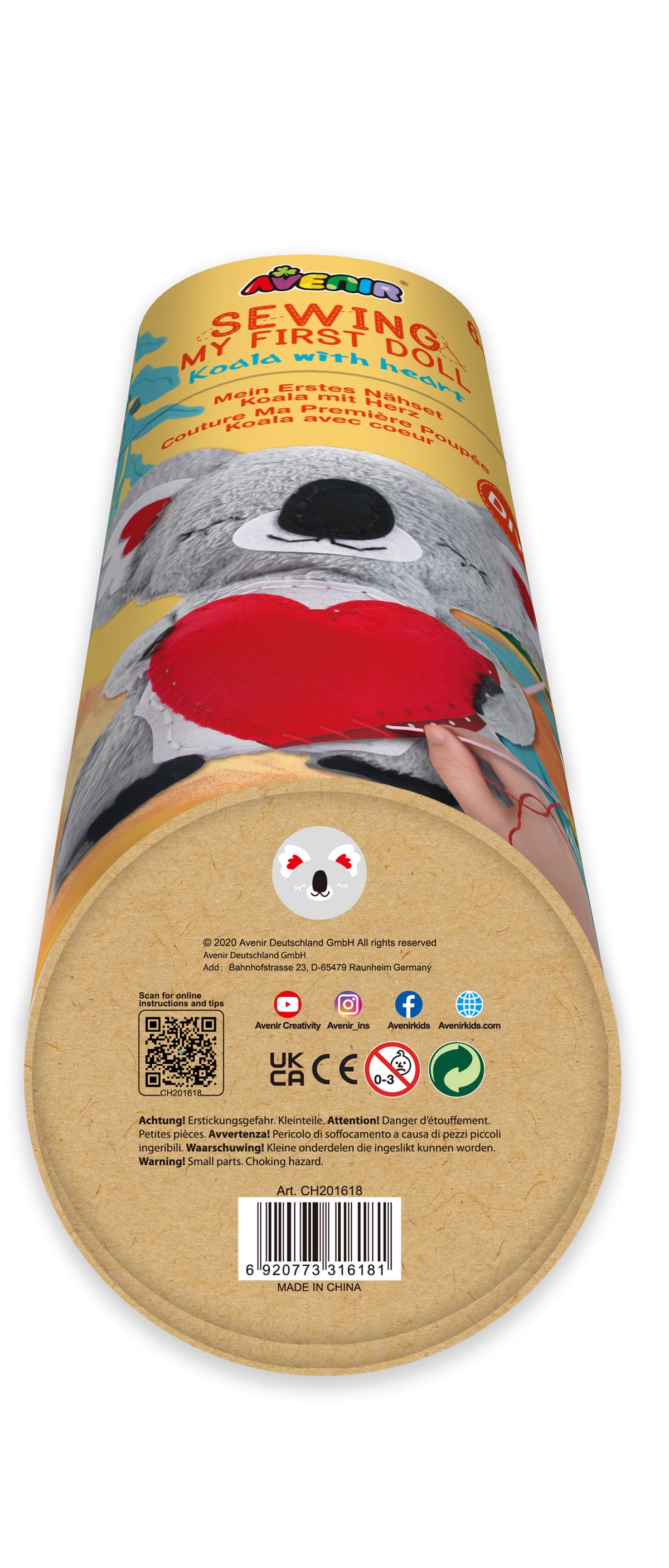 Avenir - Sewing - Koala with Heart - view 6