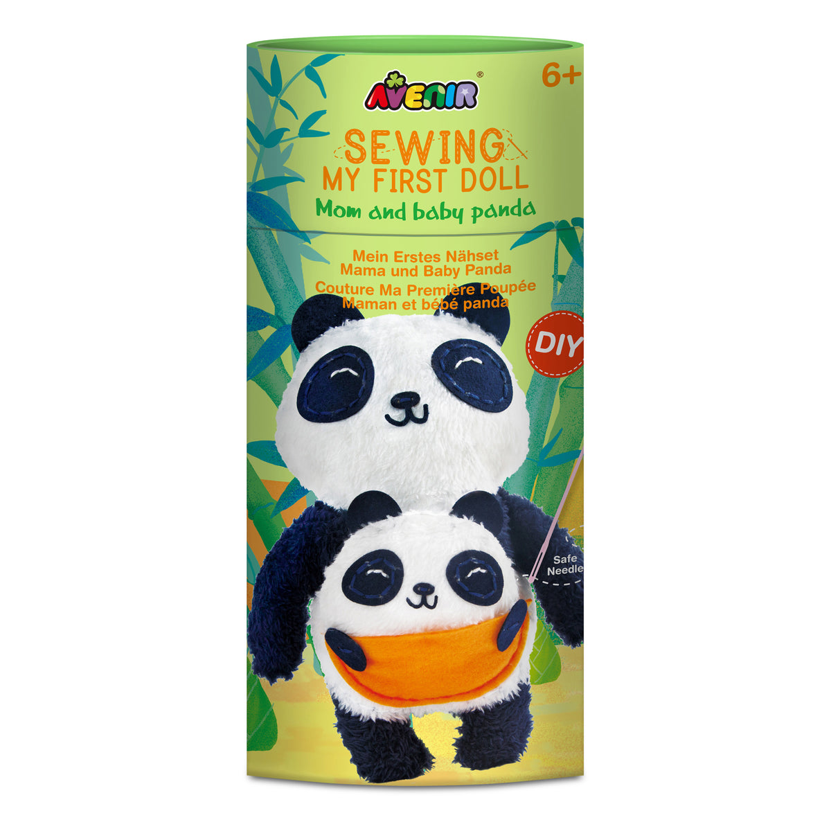 Avenir - Sewing My First Doll - Panda