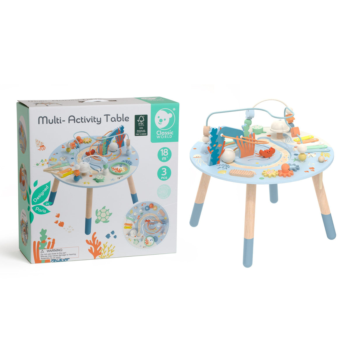 Classic World - Multi-Activity Table - view 2